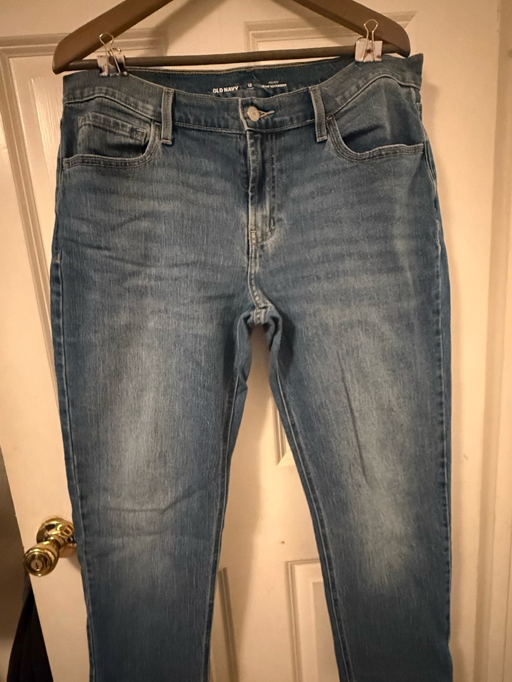 Old Navy Women's Light Blue Boyfriend Jeans